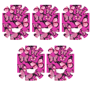 Kleeps Nano pumbale roosad liblikad