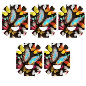 Kleeps Nano pumbale värvilised liblikad