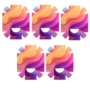 Abstraktse mustriga kleeps Nano pumbale 2